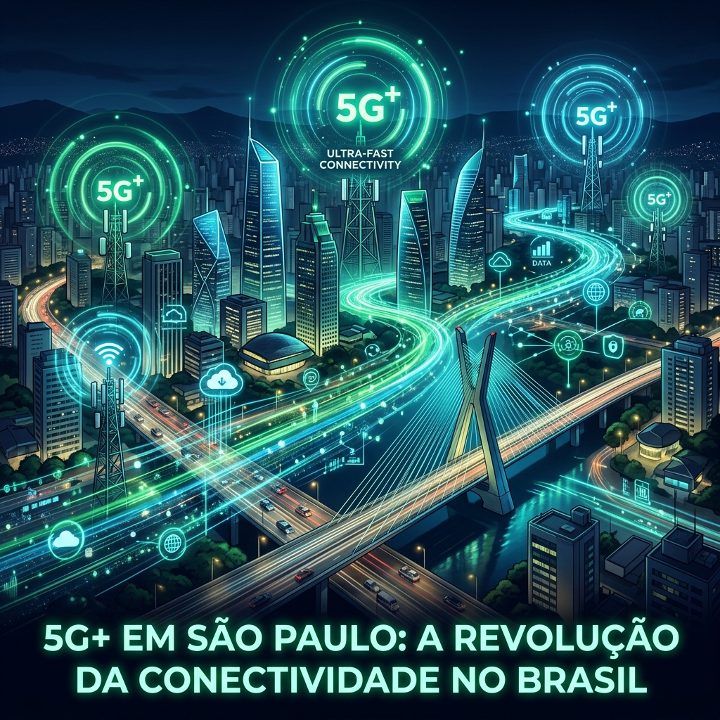 5G+ no Brasil: O que muda na sua experiência mobile